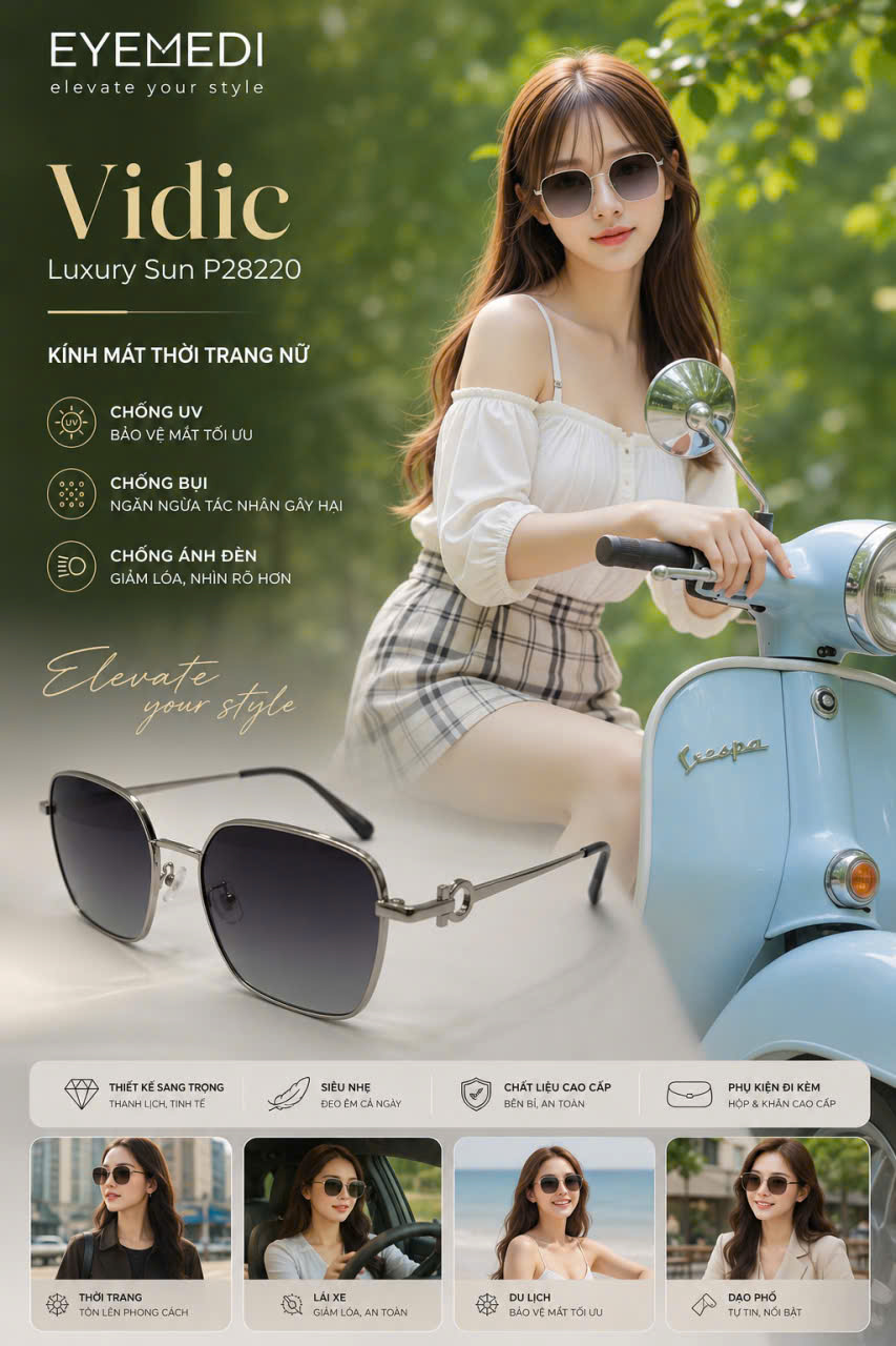 Mắt kính thời trang Noir8