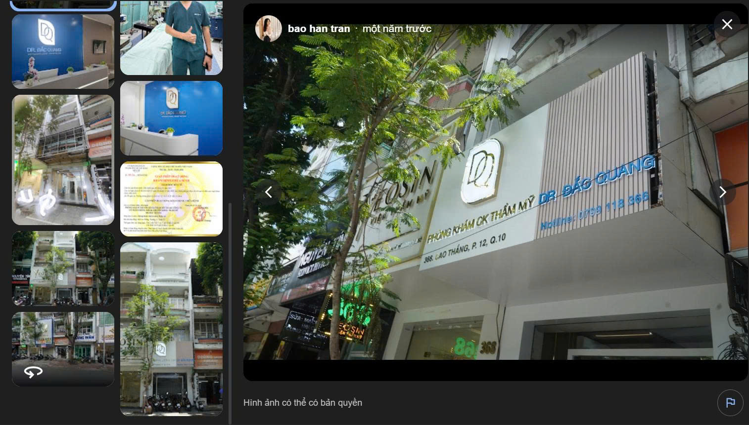 Danh sách các cơ sở thẩm mỹ uy tín tại TP. Hồ Chí Minh